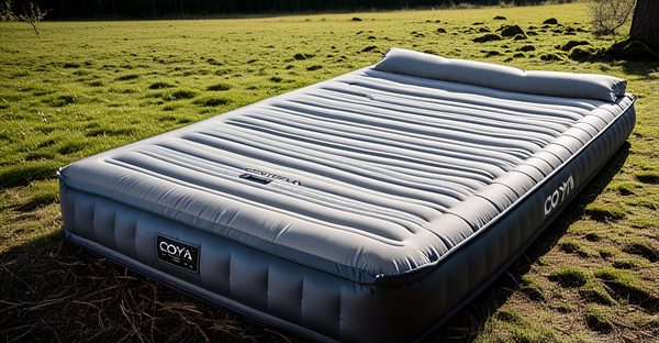 Matelas gonflable 1 personne coziya : le confort à emporter